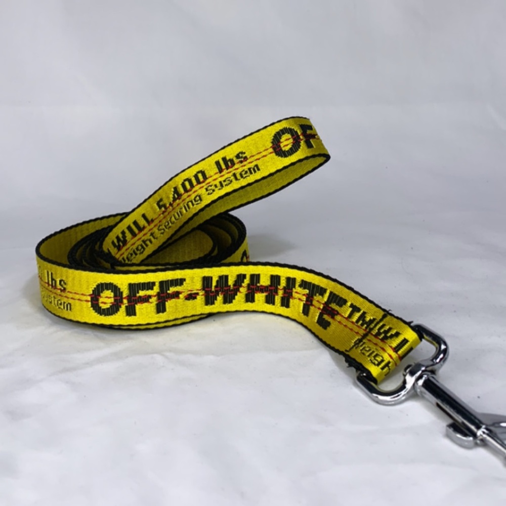 Off-White Industrial Belt Dog Leash